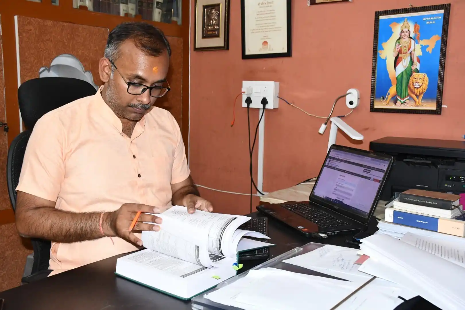 Supreme Court of India advocacy chambers - Adv. Saurabh Tiwari
